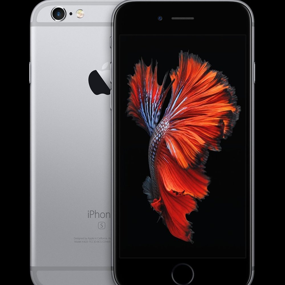 Apple iPhone 6s - 32GB - Space Gray - Model A1633 - 100% Battery